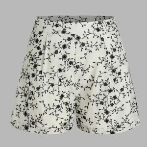 NWT Cider Woven Floral High Waist Shorts Women’s Size XS